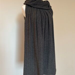 Rinascimento Gray A-Line Mini Dress with turtleneck